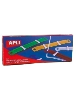 FASTENER APLI PLASTICO C/50