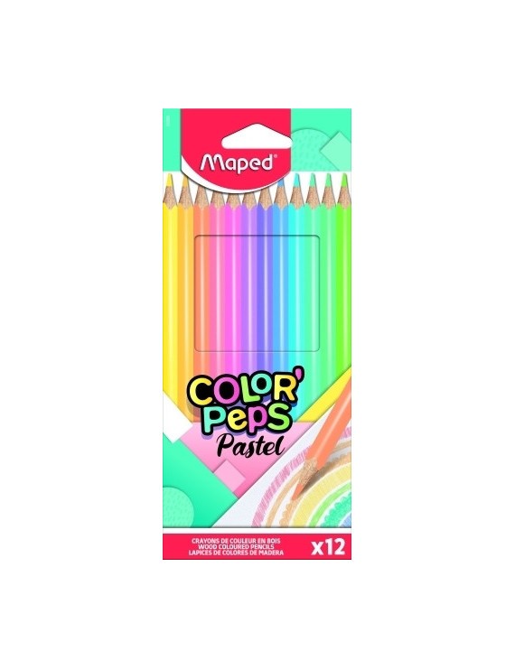 LAPICES COLOR MAPED PASTEL