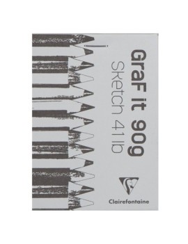 BLOCK DE DIBUJO CLAIREFONTAINE CROQUIS A7 90g 80h