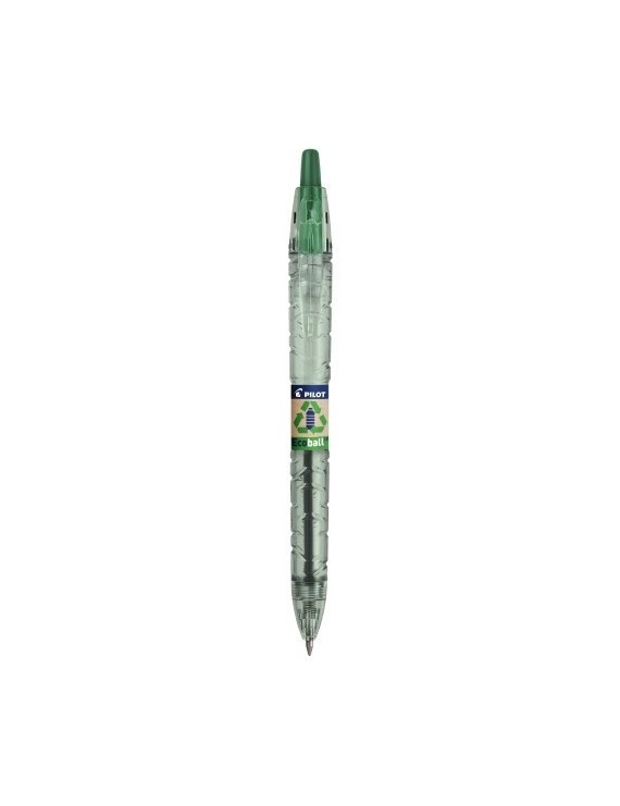 BOLIGRAFOPILOT ECOBALL RECICLADO 1.0 VERDE