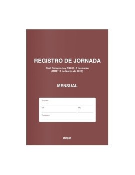 Libro Registro Jornada