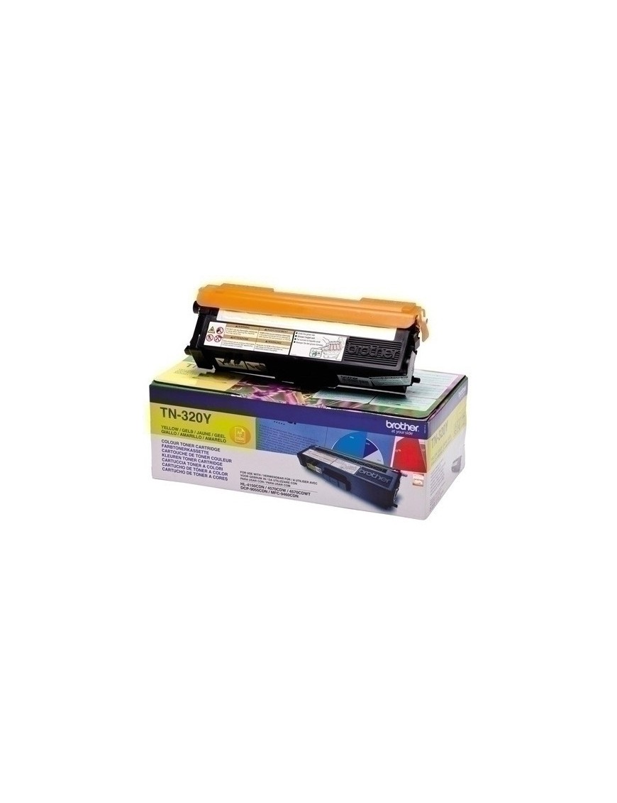 Toner Brother Tn-320Y Amarillo