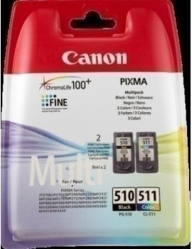 Cart.Ij.Canon Pg510-Cl511 Multipack