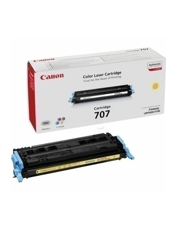 Toner Canon Crg707Y Amarillo (2.000 Pág.