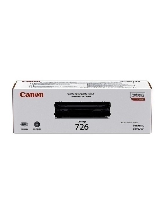 Toner Canon Crg-726 Lbp-6200 Negro