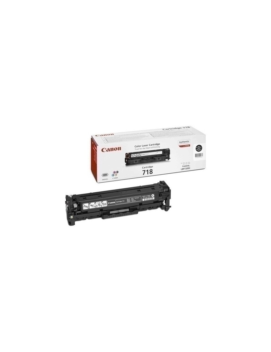 Toner Canon 718K Negro 3.400 Pag