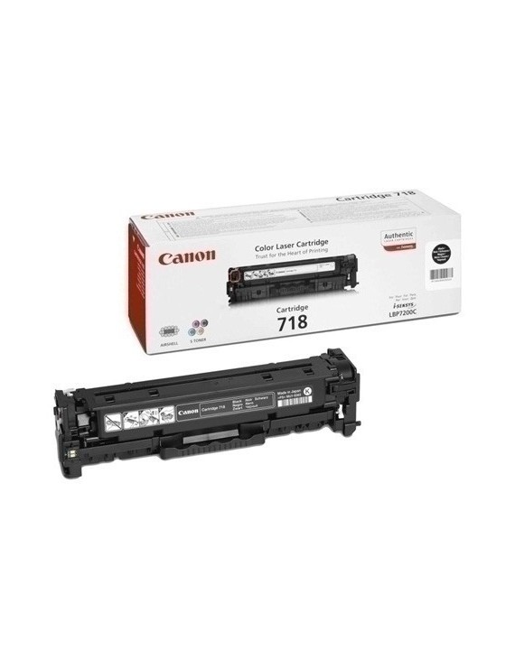 Toner Canon 718K Negro 3.400 Pag