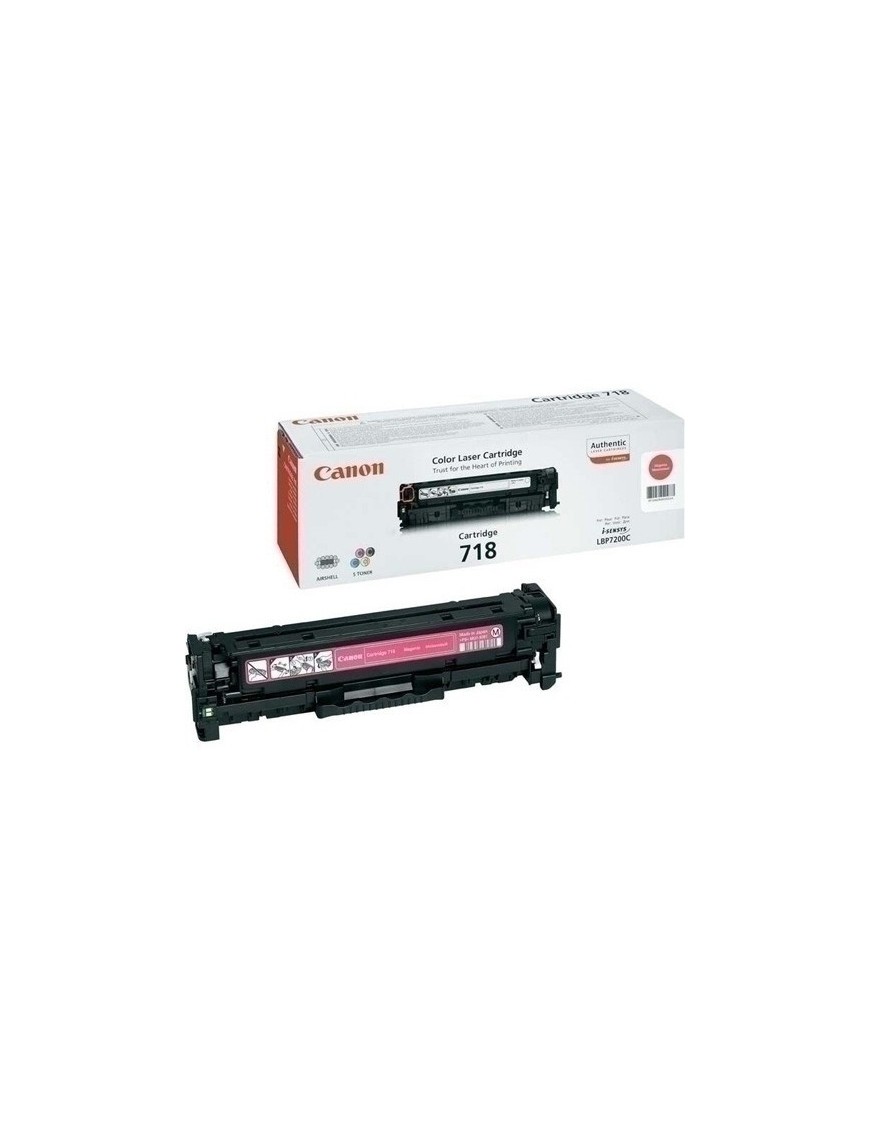 Toner Canon 718M Magenta 2.900 Pag