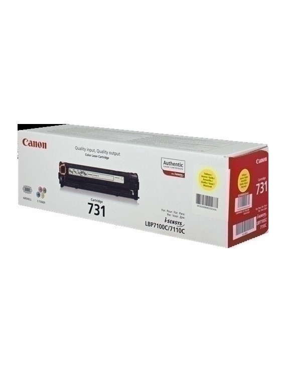 Toner Canon 731Y Amarillo