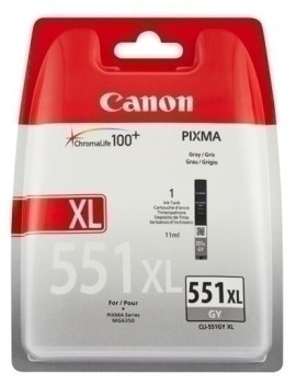 Cart.Ij.Canon Cli-551Xl Gris