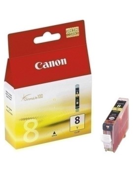 Cart.Ij.Canon Cli8Y Dep.Tint.Amarilla