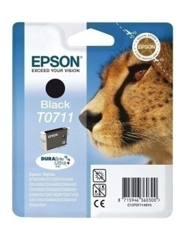 Cart.Ij.Epson T071140 D78/92/120 Negro