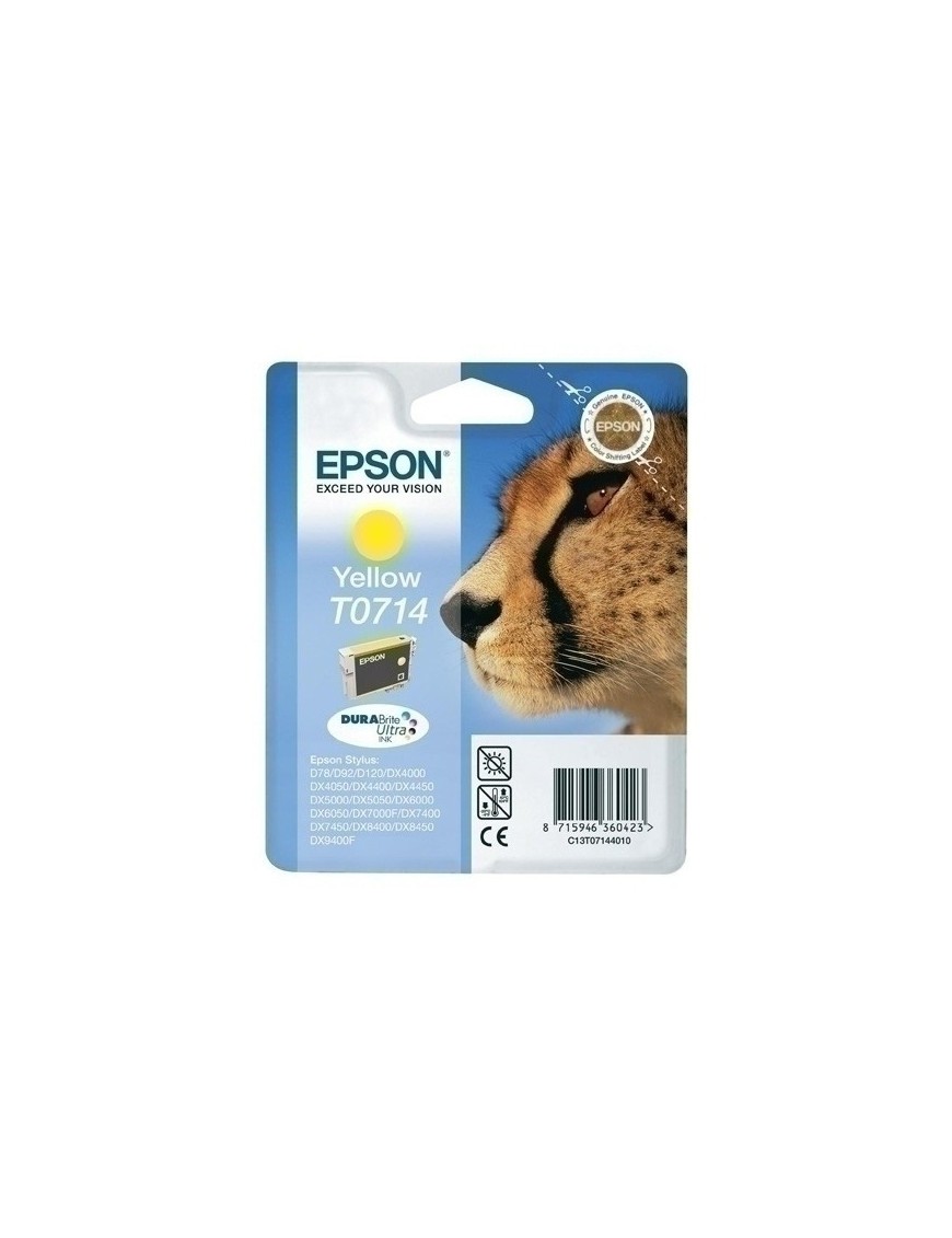 Cart.Ij.Epson T071440 D78/92/120 Amarill