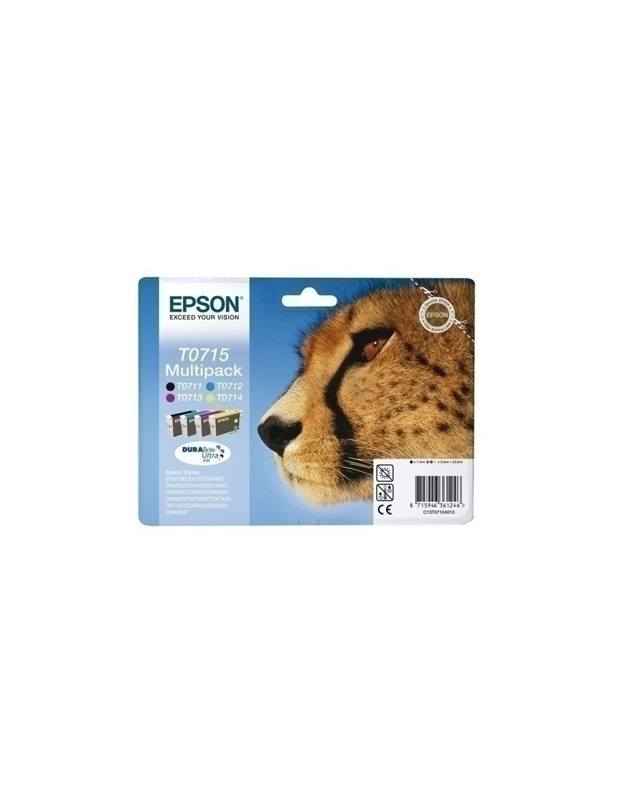 Cart.Ij.Epson T071540 D78/92/120 Mltpack