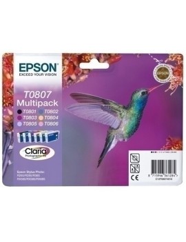 Cart.Ij.Epson T080740 R2X5/360 Multipack