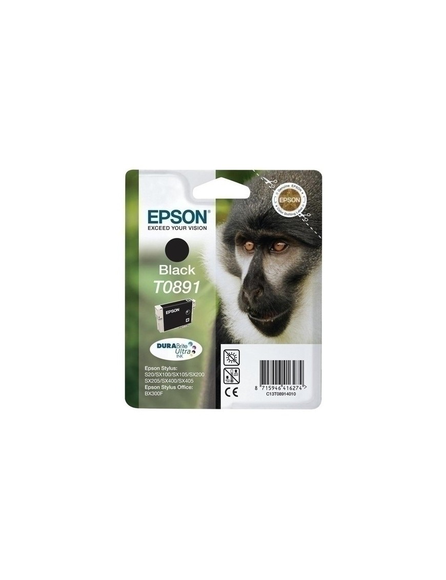 Cart.Ij.Epson T089140 S20 Negro