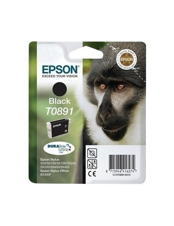 Cart.Ij.Epson T089140 S20 Negro