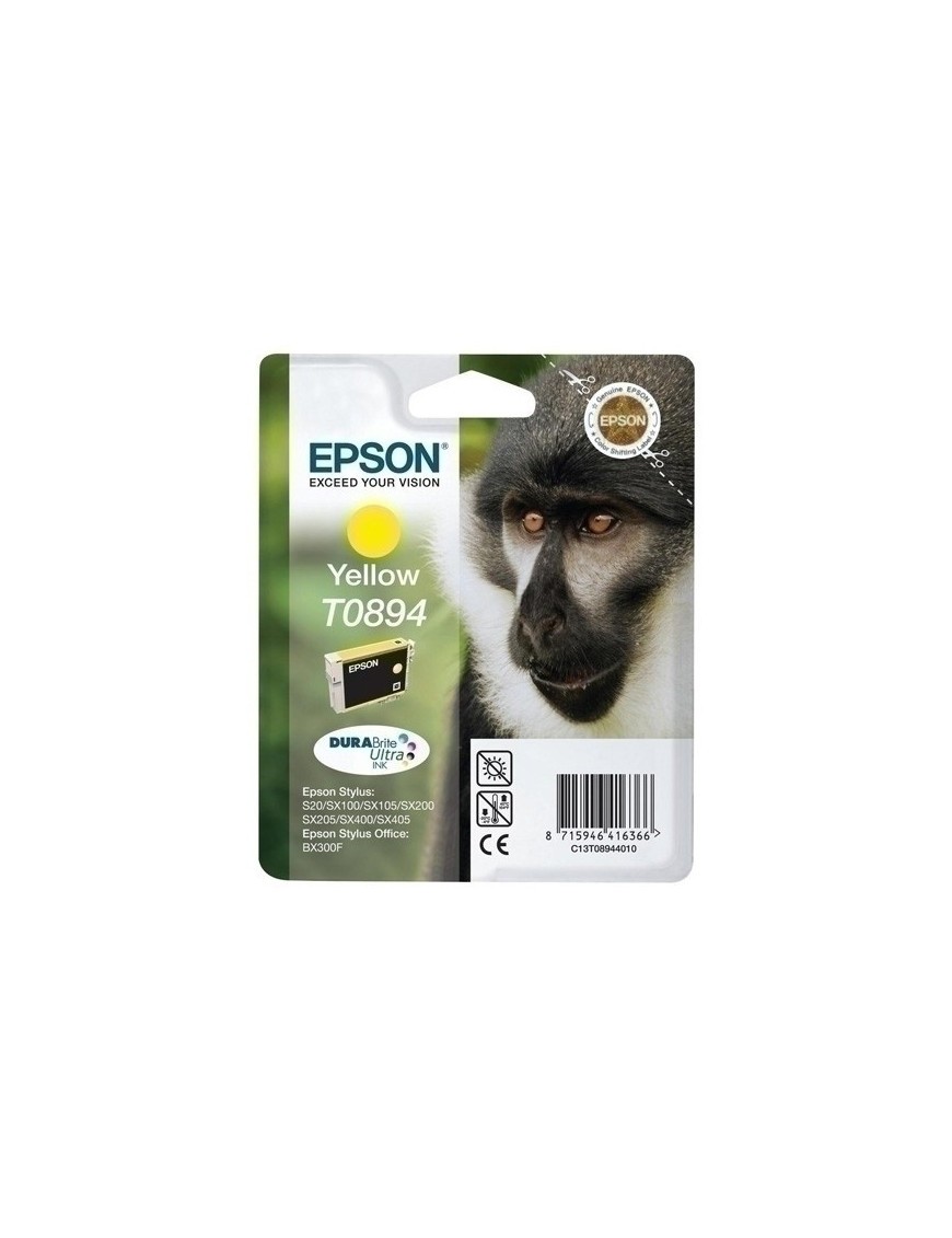 Cart.Ij.Epson T089440 S20 Amarillo