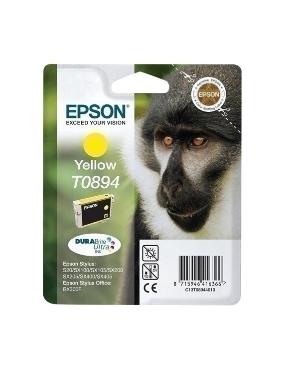 Cart.Ij.Epson T089440 S20 Amarillo