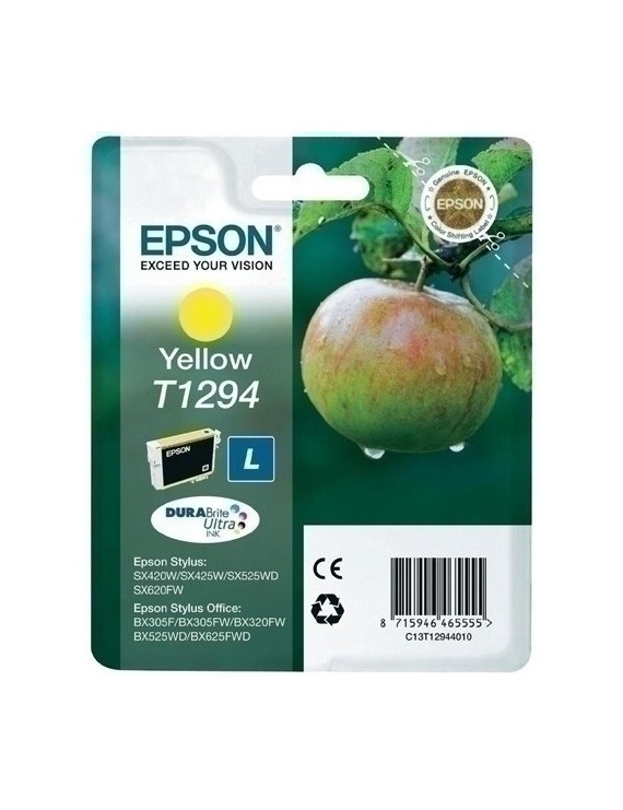 Cart.Ij.Epson T129440 Amarillo