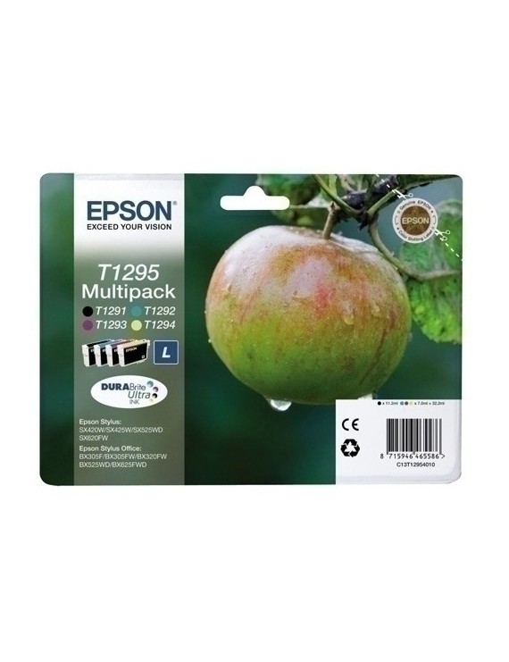 Cart.Ij.Epson T129540 Rainbow Multipack