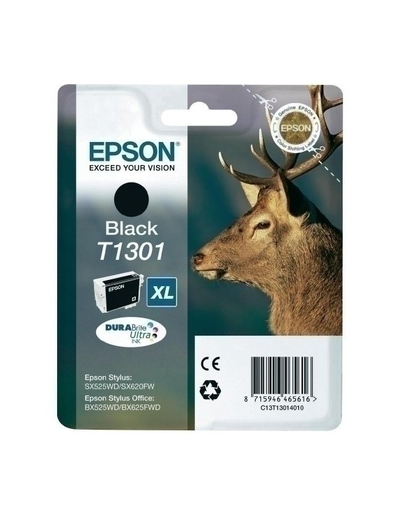 Cart.Ij.Epson T130140 Negro