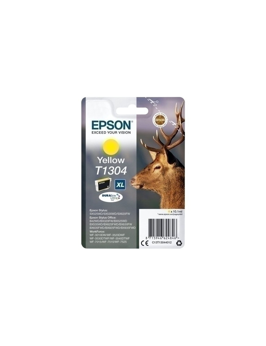 Cart.Ij.Epson T130440 Amarillo