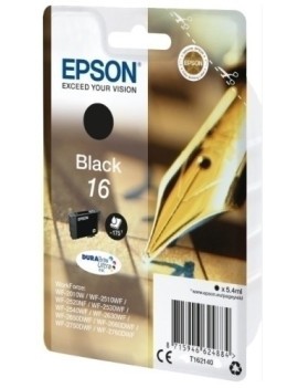 Cart.Ij.Epson T162140 Nº16 Negro