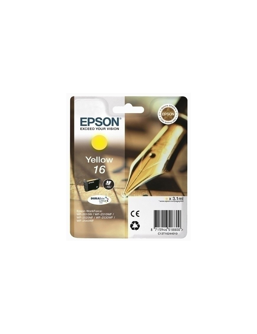 Cart.Ij.Epson T162440 Nº16 Amarillo