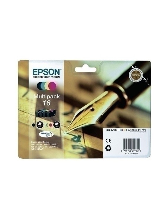 Cart.Ij.Epson T162640 Nº16 Multipack