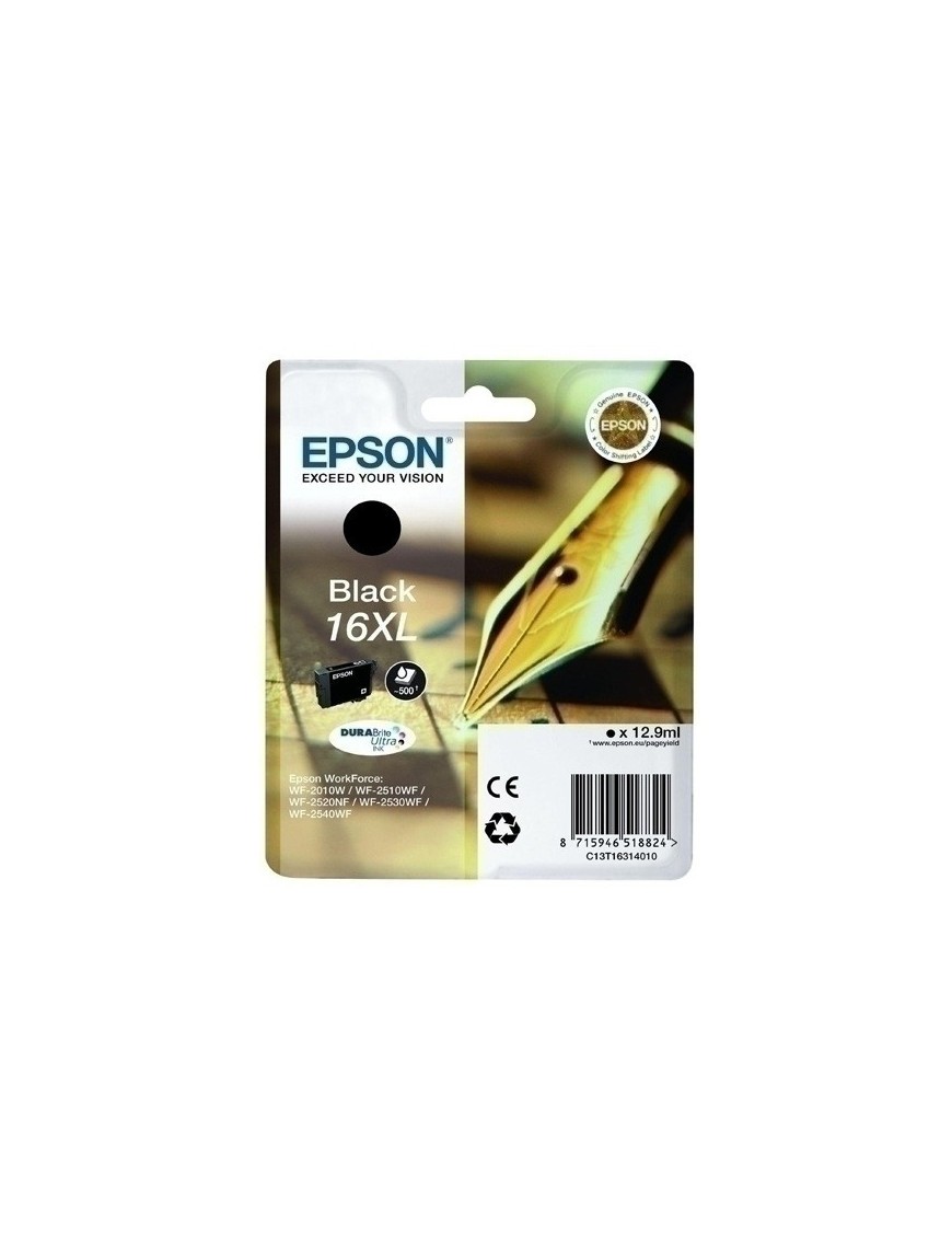 Cart.Ij.Epson T163140 Nº16Xl Negro