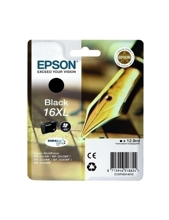 Cart.Ij.Epson T163140 Nº16Xl Negro