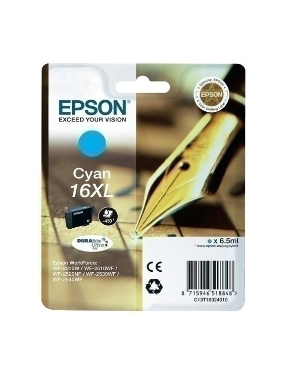 Cart.Ij.Epson T163240 Nº16Xl Cian