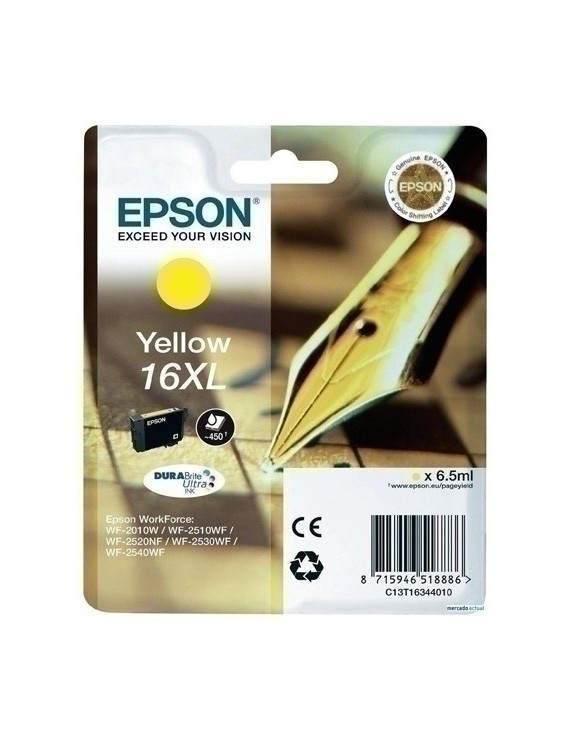 Cart.Ij.Epson T163440 Nº16Xl Amarillo