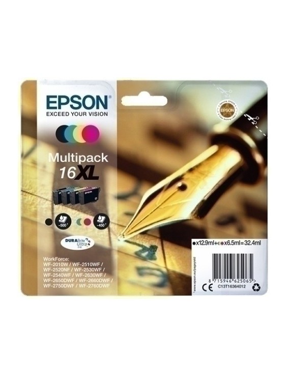 Cart.Ij.Epson T163640 Nº16Xl Multipack