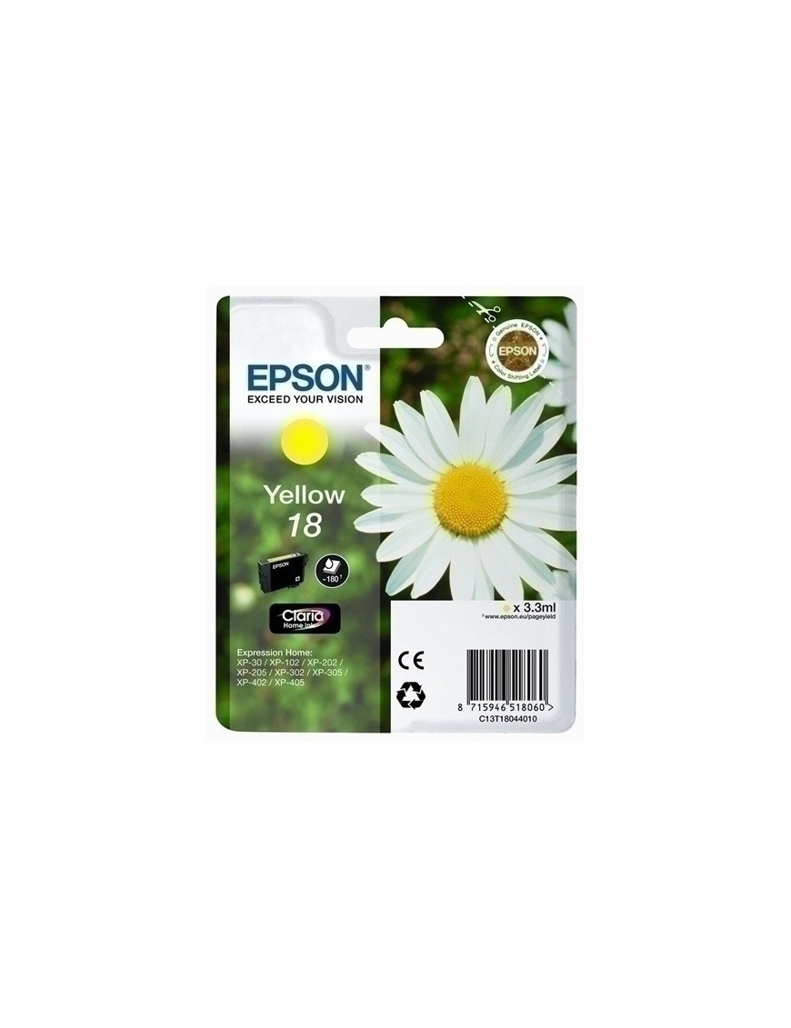 Cart.Ij.Epson T180440 Nº18 Amarillo