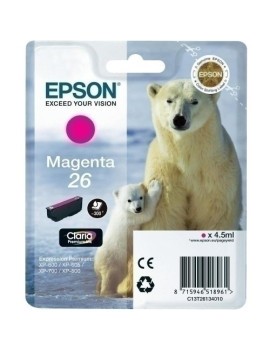 Cart.Ij.Epson T261340 Nº26 Magenta