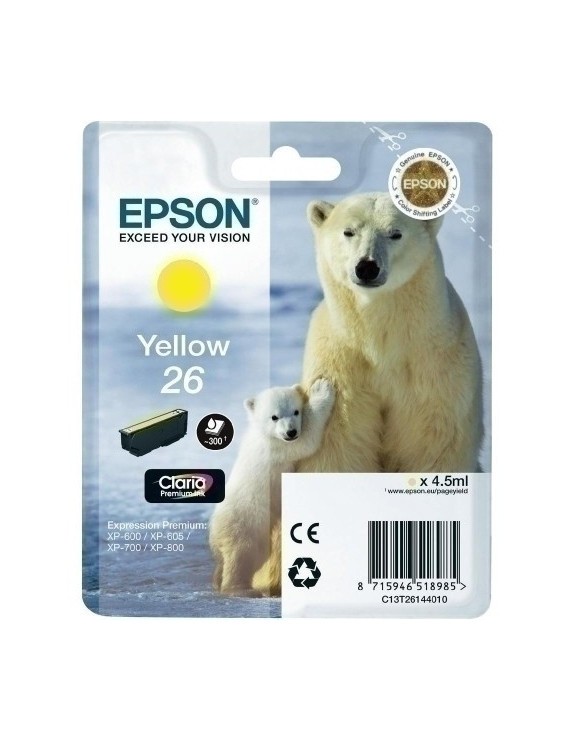 Cart.Ij.Epson T261440 Nº26 Amarillo