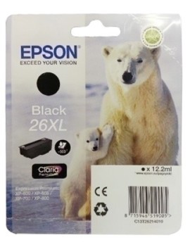 Cart.Ij.Epson T262140 26Xl Negro