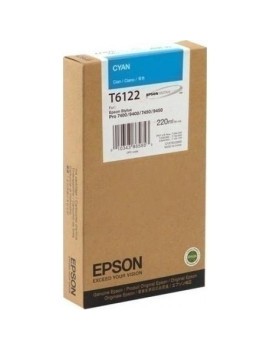 Cart.Ij.Epson T612200 Cian 220Ml