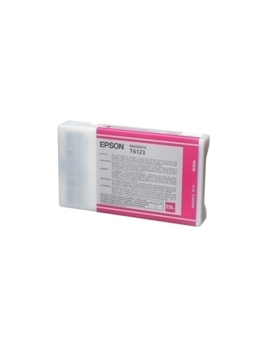 Cart.Ij.Epson T612300 Magenta (220Ml.)