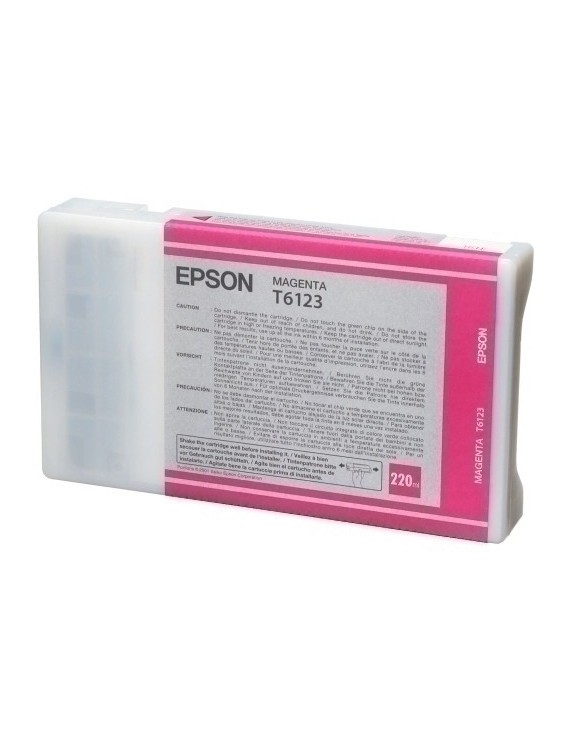 Cart.Ij.Epson T612300 Magenta (220Ml.)