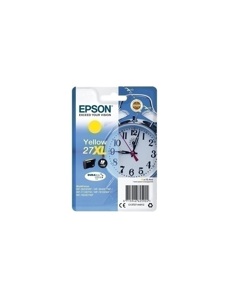 Cart.Ij.Epson T271440 Nº27Xl Amarillo