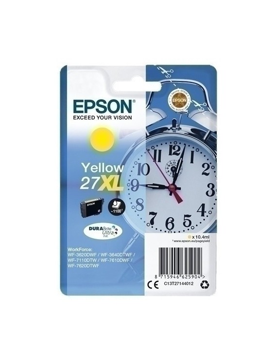 Cart.Ij.Epson T271440 Nº27Xl Amarillo