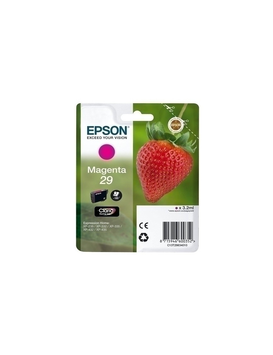 Cart.Ij.Epson T298340 Nº29 Magenta