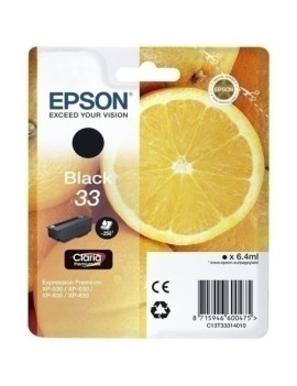 Cart.Ij.Epson T333140 Nº33 Negro