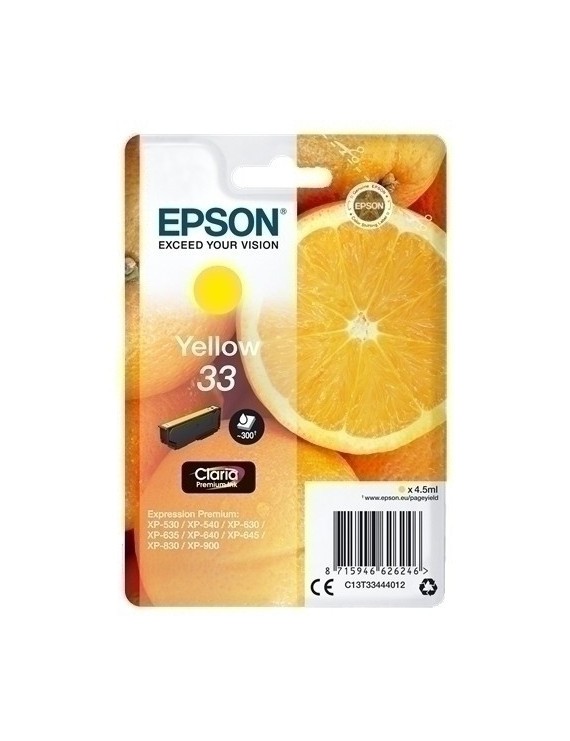 Cart.Ij.Epson T334440 Nº33 Amarillo