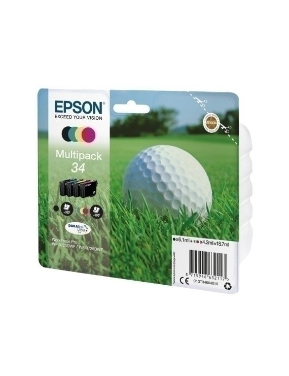 Cart.Ij.Epson T346640 Nº34 Multipack