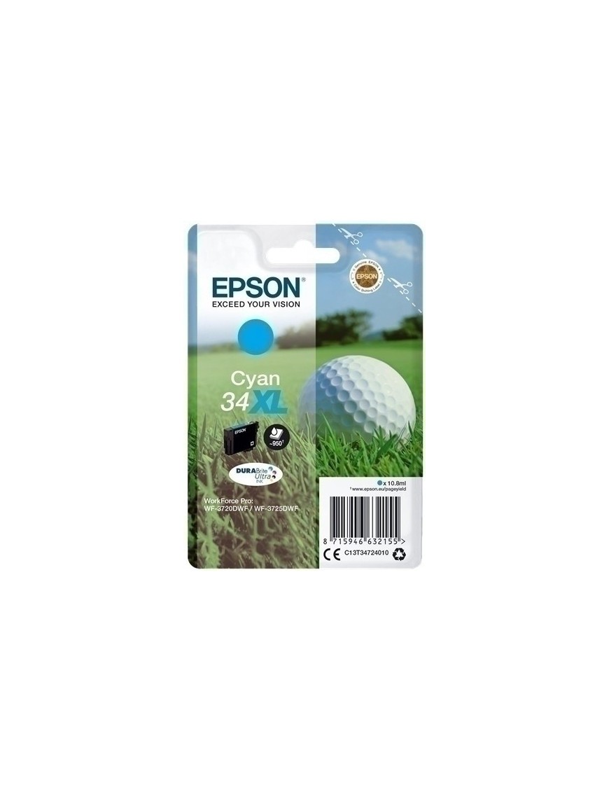 Cart.Ij.Epson T347240 Nº34Xl Cian