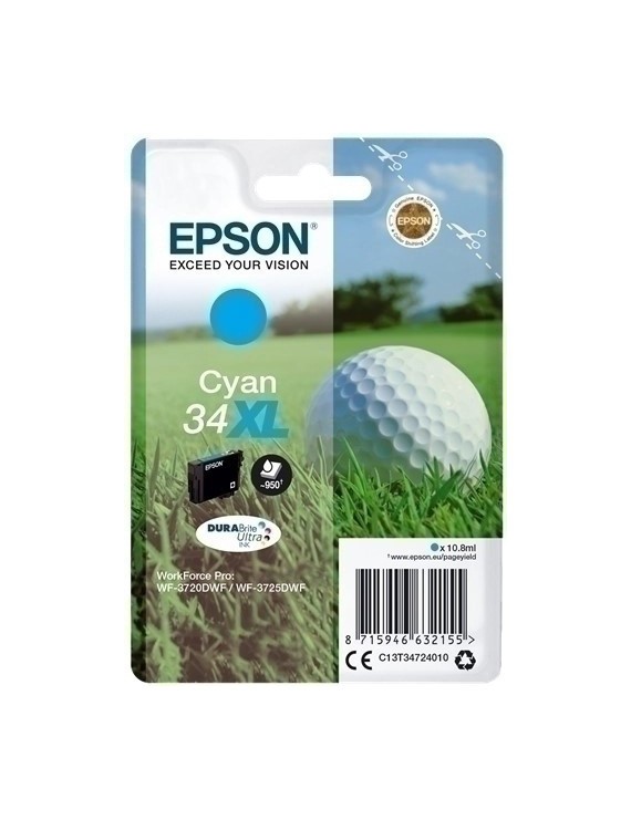 Cart.Ij.Epson T347240 Nº34Xl Cian